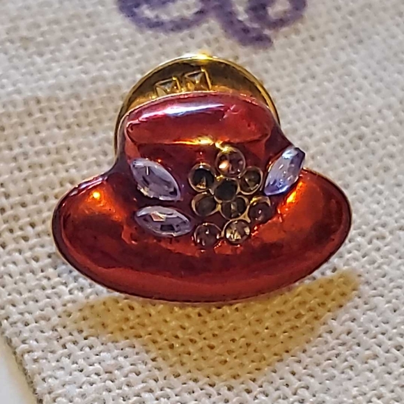 Red Hat Society Bundle Pin Scarf Bracelet & Bag nice gift set - Picture 10 of 15